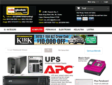 Tablet Screenshot of klikglodok.com